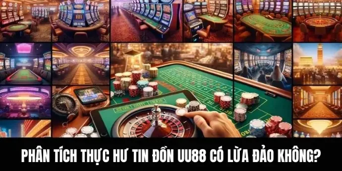 Phân tích thực hư tin đồn UU88 có lừa đảo không?